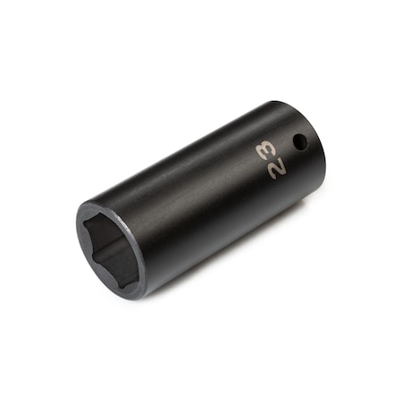 Tekton 1/2 Inch Drive x 23 mm Deep 6-Point Impact Socket SID23123