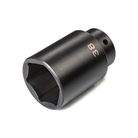 Tekton 1/2 Inch Drive x 38 mm Deep 6-Point Impact Socket SID23138