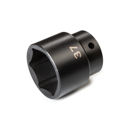 Tekton 1/2 Inch Drive x 37 mm 6-Point Impact Socket SID22137