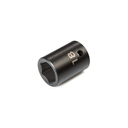 Tekton 1/2 Inch Drive x 18 mm 6-Point Impact Socket SID22118
