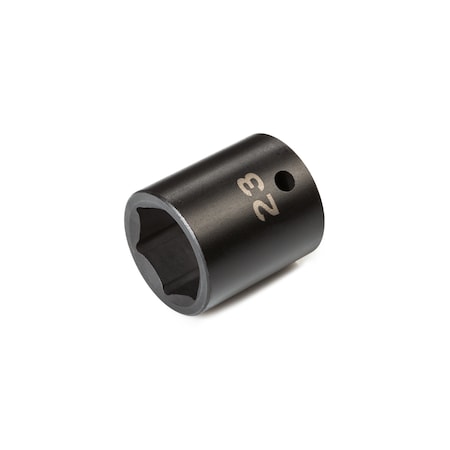 Tekton 1/2 Inch Drive x 23 mm 6-Point Impact Socket SID22123