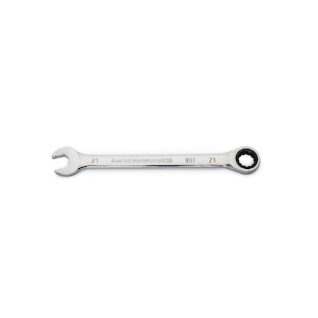 Gearwrench 21mm 90-Tooth 12 Point Ratcheting Combination Wrench 86921