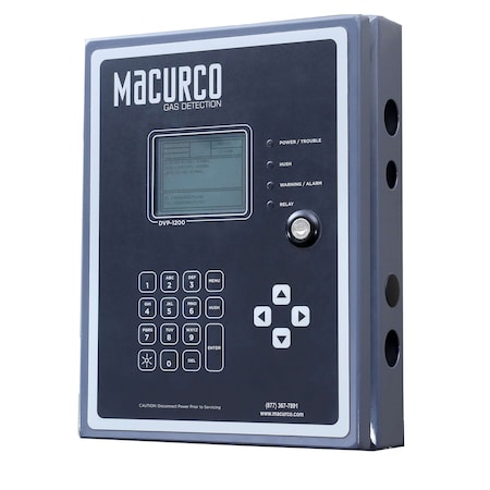 Macurco Gas Detection Control Panel, 13 in H DVP-1200-4