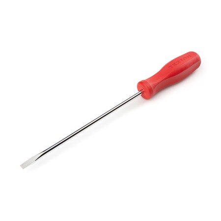 Tekton Long 1/4 Inch Slotted Hard-Handle Screwdriver DSS34250