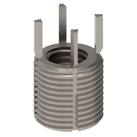 Zoro Select Key Locking Thread Insert, Heavy Wall, 4 Keys, M12-1.75 Int Thrd Sz, M18-1.50 Ext Thrd Sz, 10 PK 217-077369