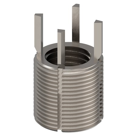 Zoro Select Key Locking Thread Insert, Heavy Wall, 4 Keys, 1"-12 Int Thrd Sz, 1 3/8"-12 Ext Thrd Sz, 10 PK 217-077511