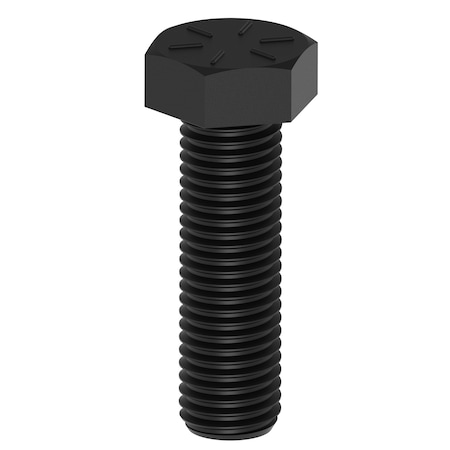 Zoro Select Grade 8, 3/4"-10 Hex Head Cap Screw, Black Oxide Steel, 2-1/2 in L, 5 PK U04100.075.0250