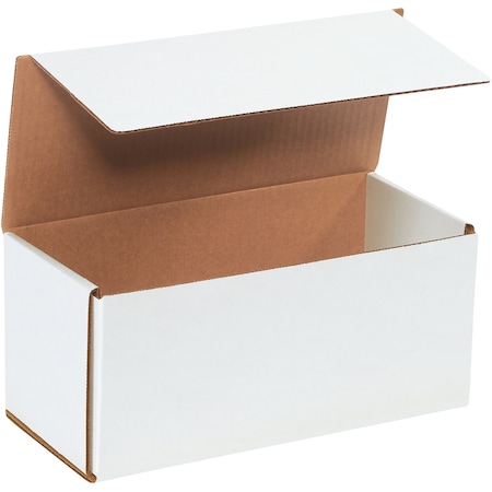 Partners Brand Corrugated Mailers, 11" x 5" x 5", White, 50/Bundle M1155