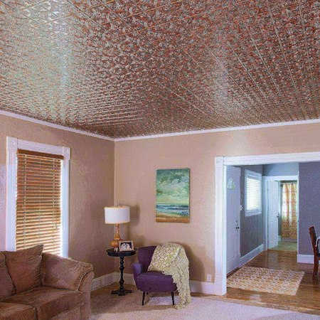 Fasade Traditional 1 2Ftx4Ft Glue Up Ceili, PK 5, 5 PK PG5011