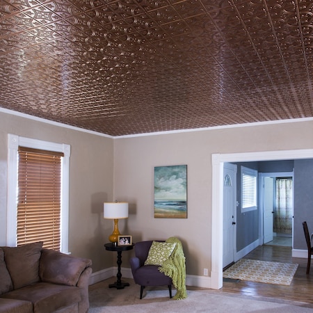 Fasade Traditional 1 2Ftx4Ft Glue Up Ceili, PK 5, 5 PK PG5026