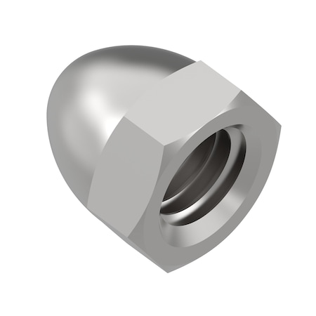 Zoro Select Low Crown Cap Nut, 7/16