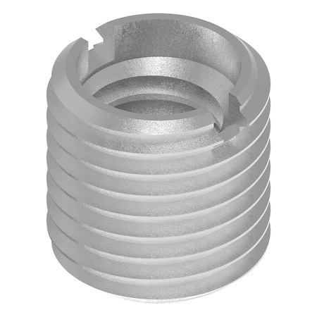 Zoro Select Thin Wall Self Locking Thread Insert, 5/16"-18 Int Thrd Sz, 18-8 Stainless Steel, 5 PK 313-5-PK5
