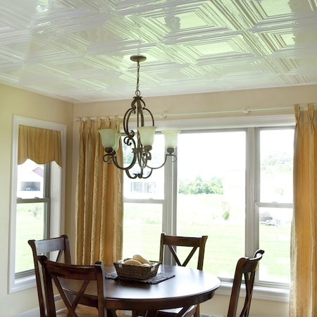 Fasade Traditional 3 2Ftx4Ft Glue Up Ceili, PK 5, 5 PK PG5201