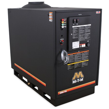 Mi-T-M Medium Duty 3000 psi 3.9 gpm Hot Water Gas Pressure Washer HG-3004-3230