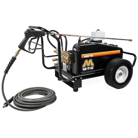 Mi-T-M Medium Duty 3000 psi 3.5 gpm Cold Water Electric Pressure Washer CW-3004-4ME3