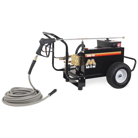 Mi-T-M Medium Duty 3000 psi 3.5 gpm Cold Water Electric Pressure Washer CW-3004-4ME1