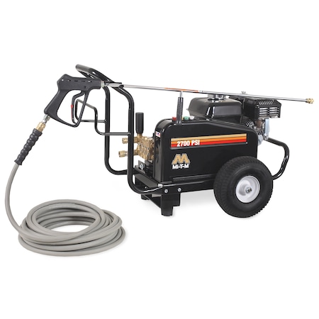 Mi-T-M Medium Duty 2700 psi 2.4 gpm Cold Water Gas Pressure Washer JCW-2703-0MHB