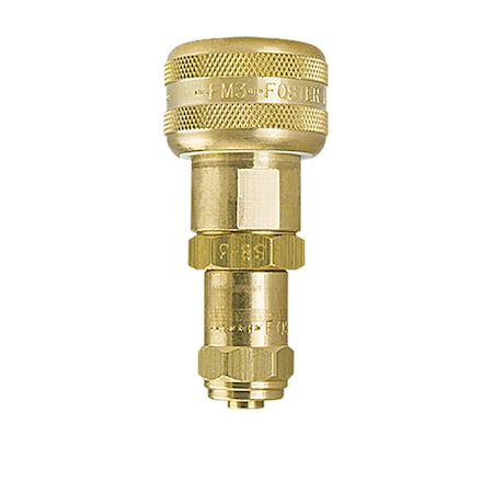 Foster Industrial Interchange, Sockt, Brass, 1/4" FMSD7-3