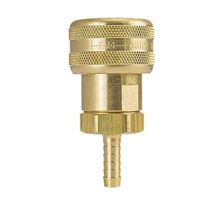 Foster Industrial Interchnge, Sckt, 4Series, Brass FM4704