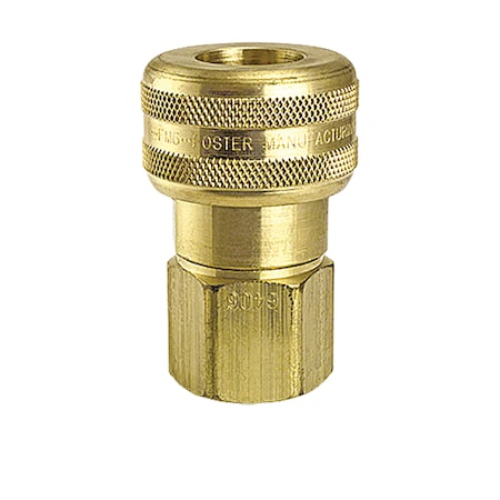 Foster  Industrial Interchange Socket, 6 Series, 3/4 in, Brass FM6406