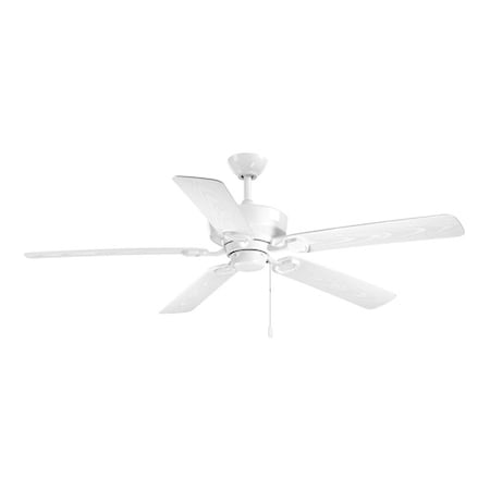 Progress Lighting P2562 30 284 00 Lakehurst 60 Blade Dia Outdoor Ceiling Fan 5 Blades Zoro Com