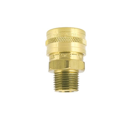 Breco Socket, Straight Thru Series, 1/2" 4STM4-SS