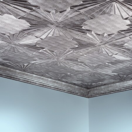 Fasade Art Deco 2Ftx4Ft Glue Up Ceiling Ti, PK 5, 5 PK PG5521
