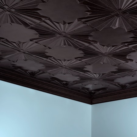 Fasade Art Deco 2Ftx4Ft Glue Up Ceiling Ti, PK 5, 5 PK PG5527