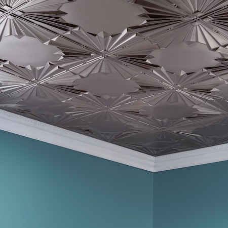 Fasade Art Deco 2Ftx4Ft Glue Up Ceiling Ti, PK 5, 5 PK PG5529