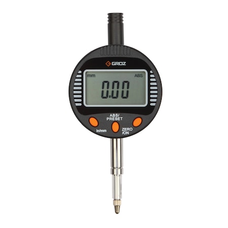 Groz Indicator, Digital, Standard, 0" to 1/2" 16220