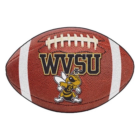 Fanmats West Virginia State Football Rug 4068