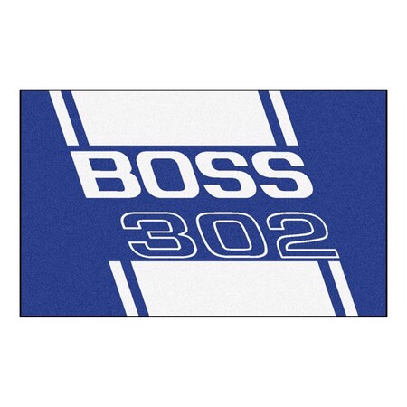 Fanmats Boss 302 4x6 Rug - Blue 16286