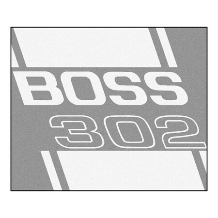 Fanmats Boss 302 Tailgater Rug 5x6 - Gray 16268