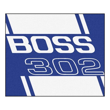 Fanmats Boss 302 Tailgater Rug 5x6 - Blue 16266