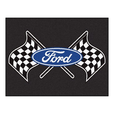 Fanmats Ford Flags All-Star Mat - Black 15881