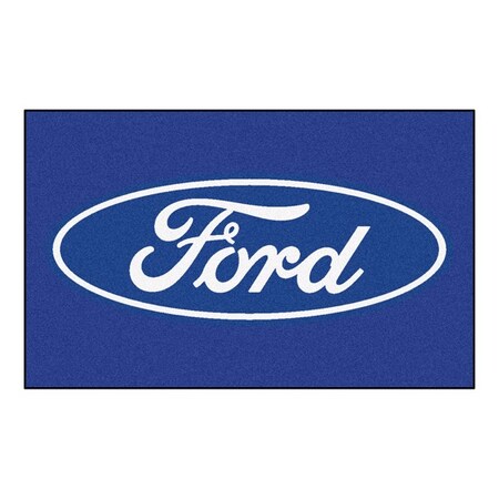 Fanmats Ford Oval 4x6 Rug - Blue 16052