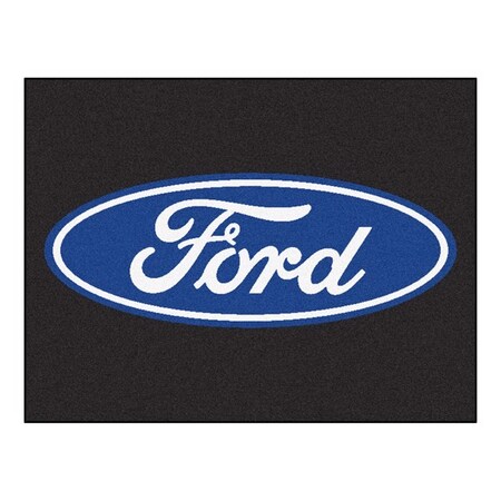 Fanmats Ford Oval All-Star Mat - Black 16105