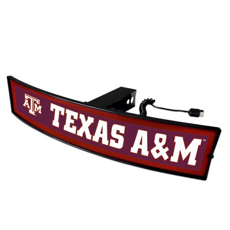 Fanmats Texas A/M Hitch Cover, Light Up, 21"x9.5" 20023