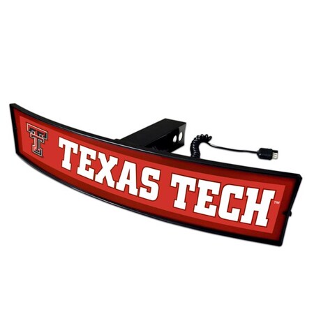 Fanmats Texas Tech Hitch Cover, Light Up 20026