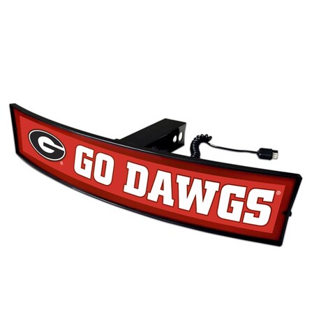 Fanmats Georgia Hitch Cover, Light Up 20039