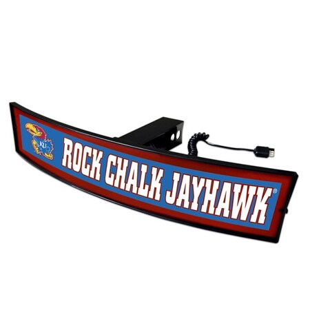 Fanmats University of Kansas Hitch Cover, LightUp 20045