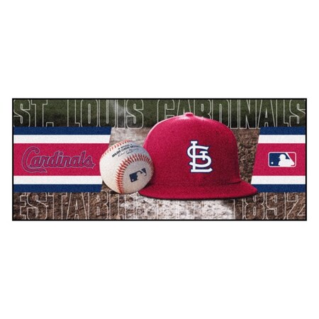 Fanmats St. Louis Cardinals Baseball Runner 11092