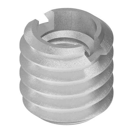 Zoro Select Thin Wall Self Locking Thread Insert, No. 10-32 Int Thrd Sz, Steel EZ-310-332