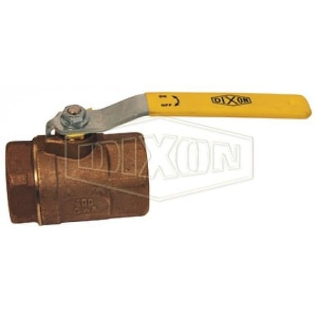 Dixon Steam 250lb., Ball Valve Bronze, 1" BBV100ST