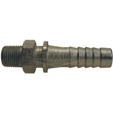 Dixon Steel 3500 Male Nipple 1-NPT, 1", Hose 3518