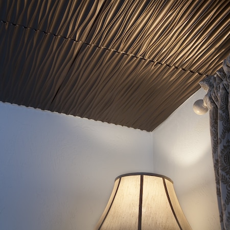 Fasade Dunes V 2Ftx2Ft Glue Up Ceiling Til, PK 5, 5 PK PG7026