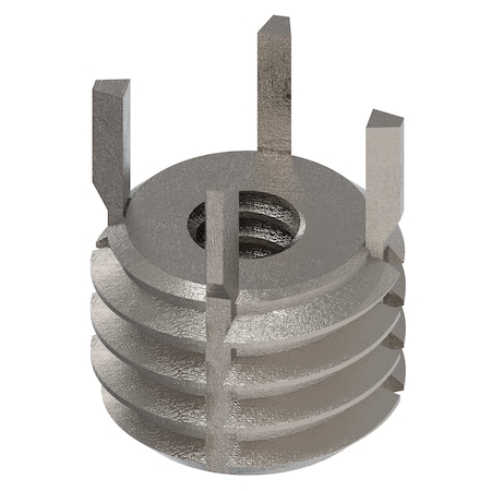 Zoro Select Key Locking Thread Insert, Heavy Wall, 4 Keys, No 10-24 Int Thrd Sz, 7/16"-14 Ext Thrd Sz, PK10 217-076333