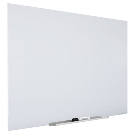 Quartet InvisaMount Glass Board, 74" x 42" G7442IMW