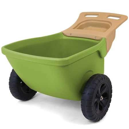 Simplay3 Easy Haul Flat Bed Cart, Resin, 47.5 In L, 31 In W, 14 In H 416030-01