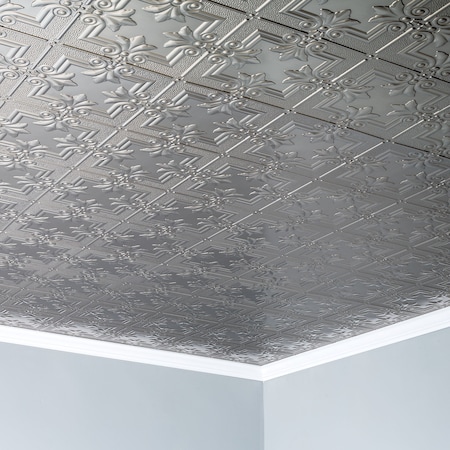 Fasade Regalia 2Ftx4Ft Glue Up Ceiling Til, PK 5, 5 PK PG7729